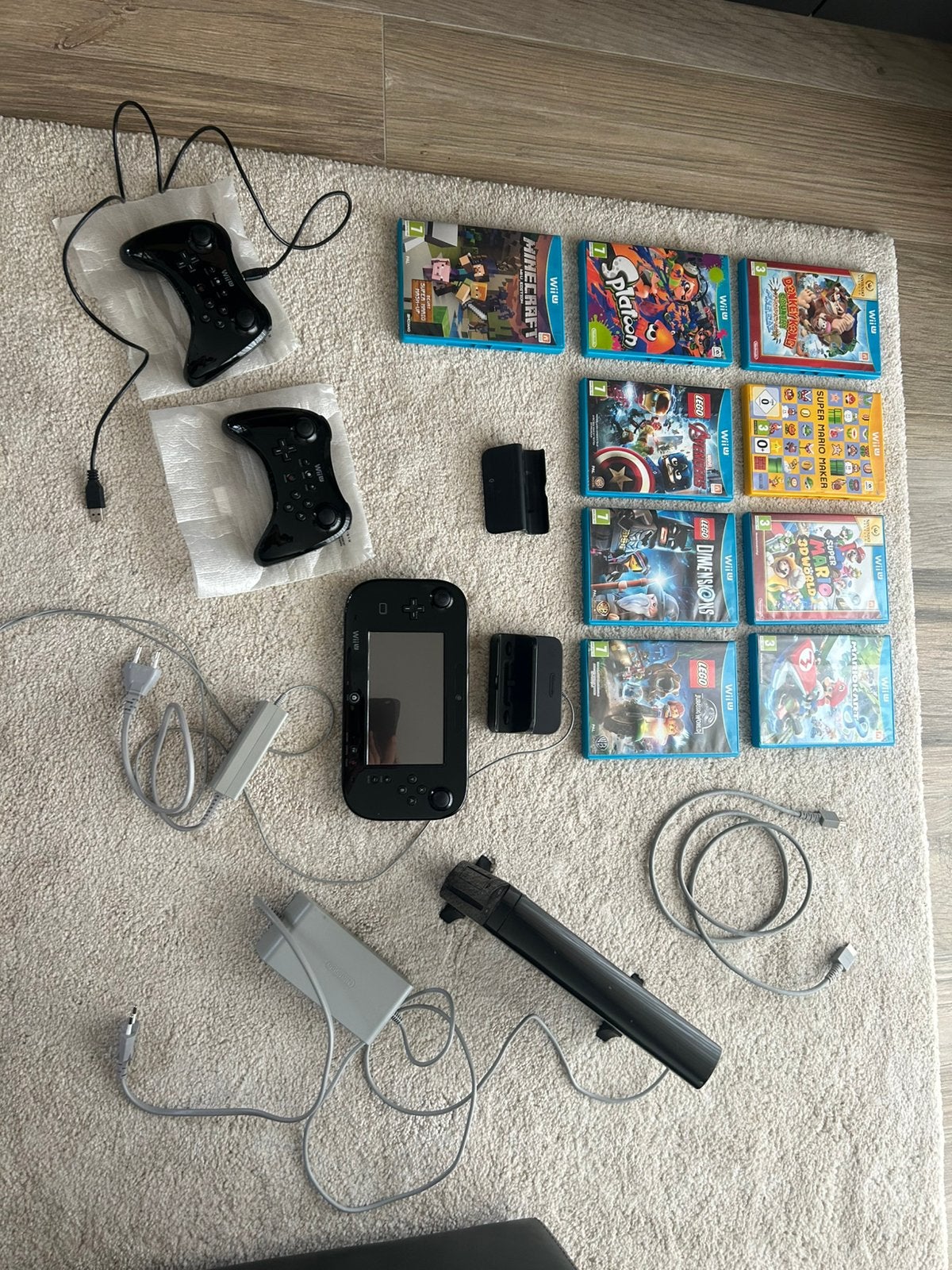 Complete Nintendo Wii U set – Veel games & 2 Pro Controllers, Ophalen, Gebruikt, Overige genres, 2 spelers