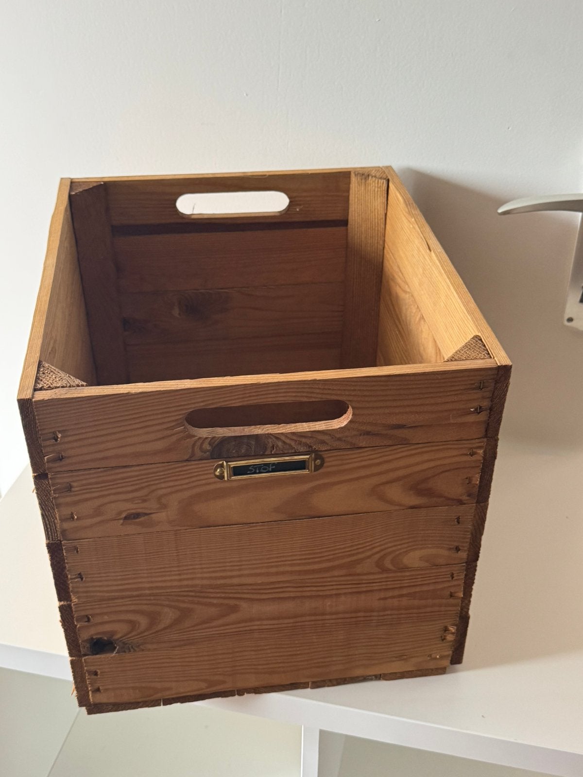 4 houten bakken ideaal voor kallax kasten, Ophalen, Zo goed als nieuw