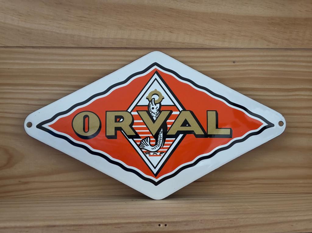 Plaque Émaillée Orval, Collections, Enlèvement ou Envoi, Comme neuf