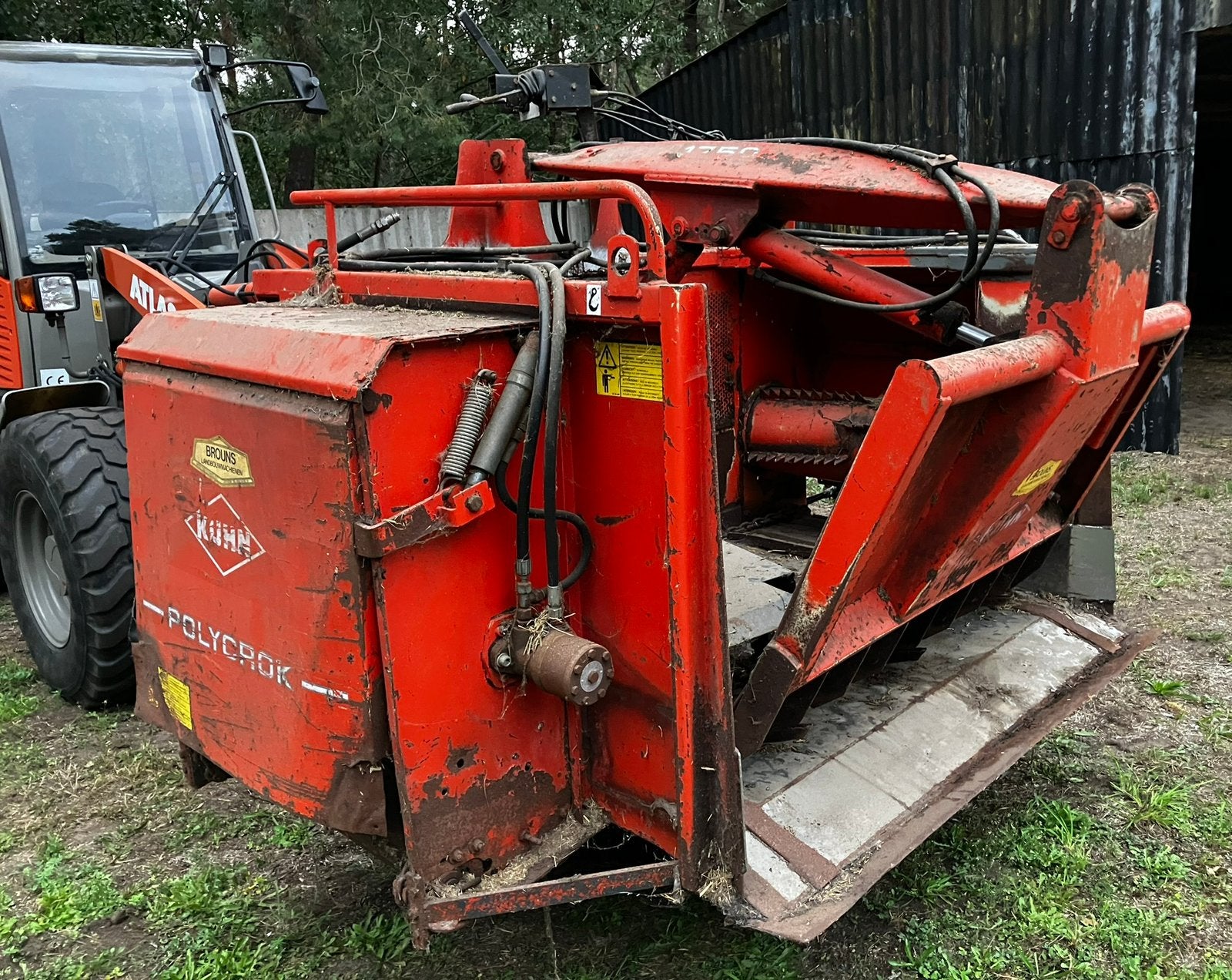 Kuhn Polycrok uitkuiler compleet of in onderdelen, Zakelijke goederen, Ophalen, Veehouderij, Voertechniek