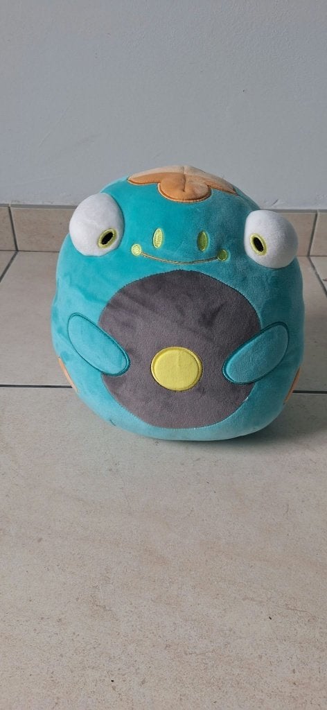 Knuffel Pokémon Bellibolt, Comme neuf, Autres types, Vert, Squishmallow