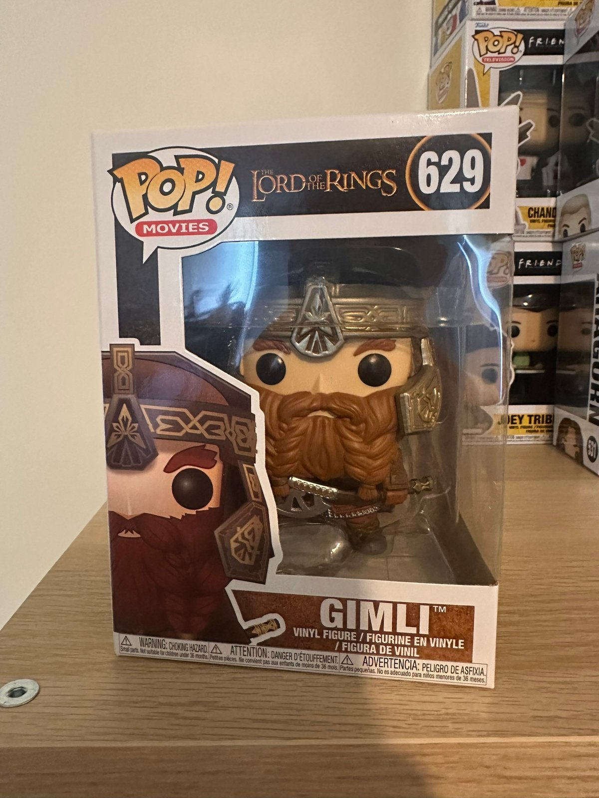 Funko Pop. Lord of the rings Gimli 629 ongeopend, Enlèvement ou Envoi, Neuf