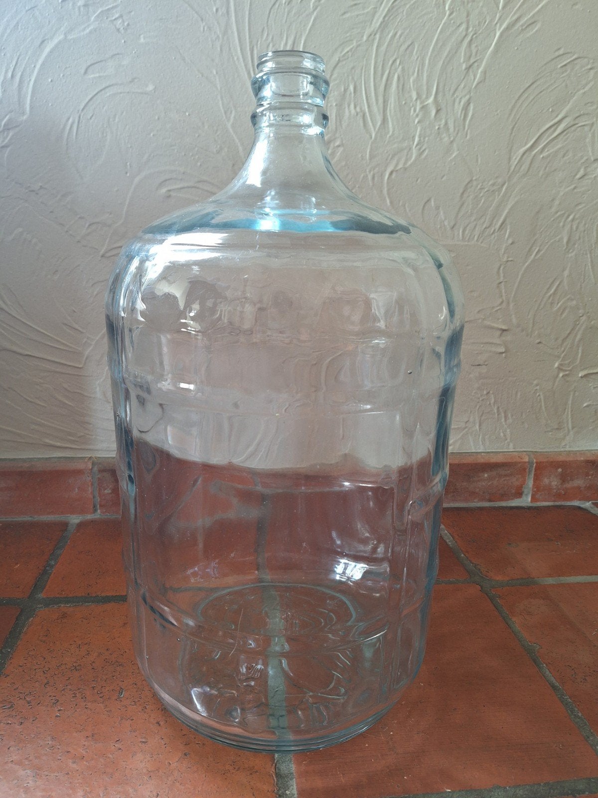 Bouteille d'eau vintage de la marque mexicaine Crisa, Verre, Enlèvement, Comme neuf