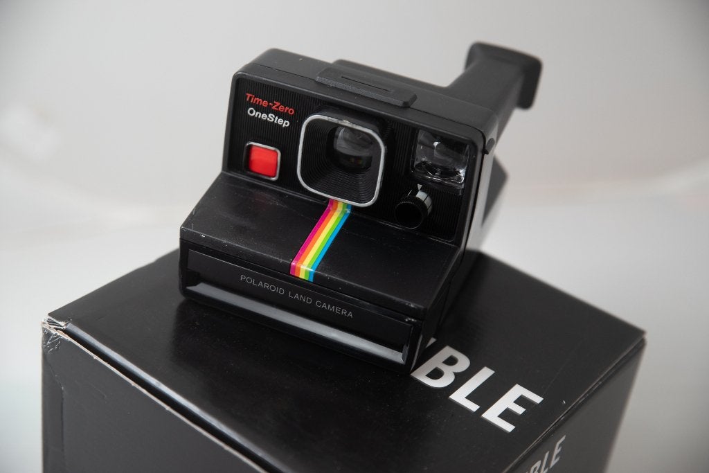 Polaroid SX-70 Time Zero Camera, Impossible Project, Vienna, Info@fotografie-meurs.be, Refurbished