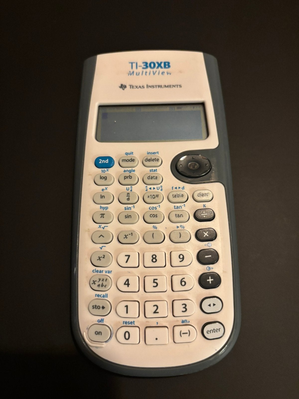 Texas Instruments TI 30XB, Ophalen of Verzenden, Grafische rekenmachine, Zo goed als nieuw
