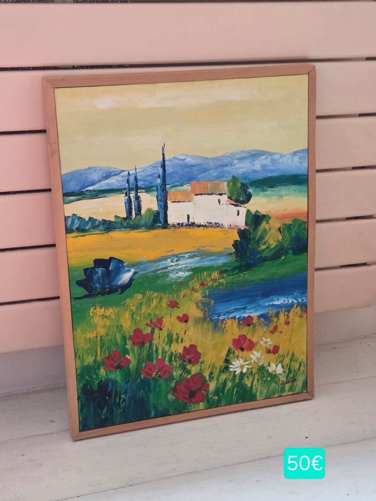 tableau peinture Gouache, Enlèvement