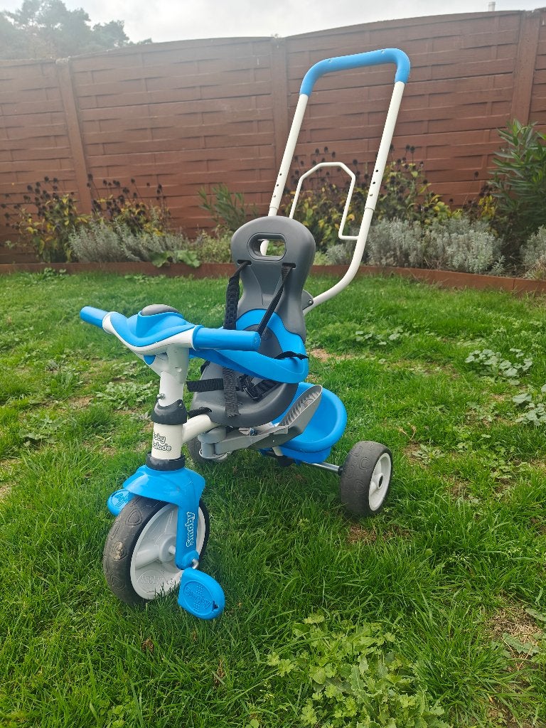 Smoby Baby Balade driewieler, Ophalen, Gebruikt, Duwstang