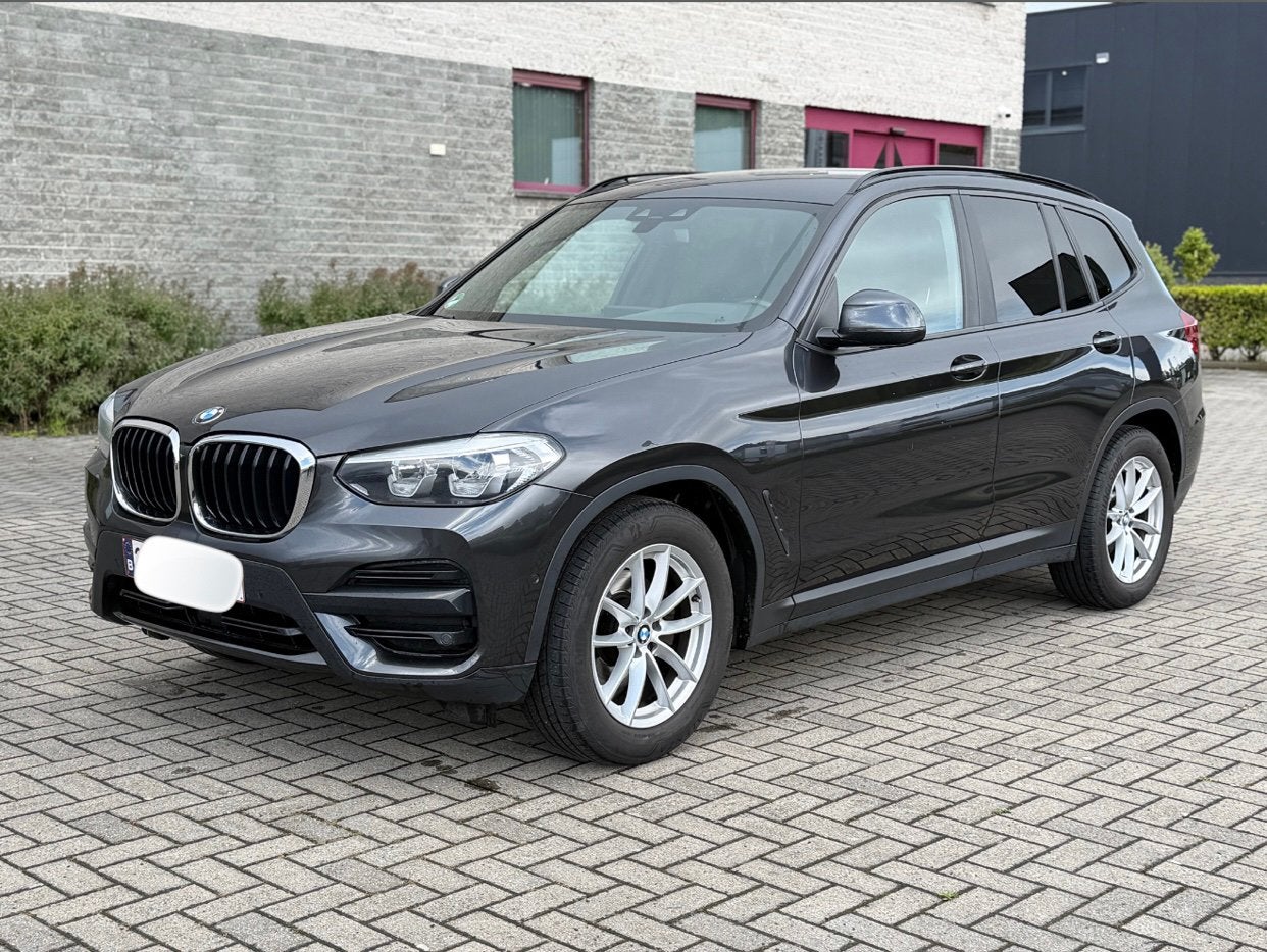 Bmw X3 2.0 Diesel Automatique 150ch 2020, Autos, Cuir, Achat, Entretenue par le concessionnaire, Noir