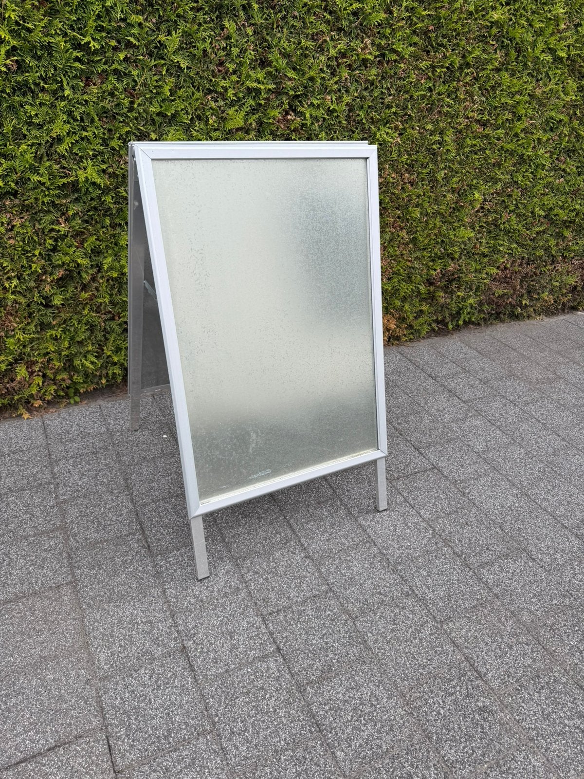 A1 stoepbord, Ophalen, Zo goed als nieuw
