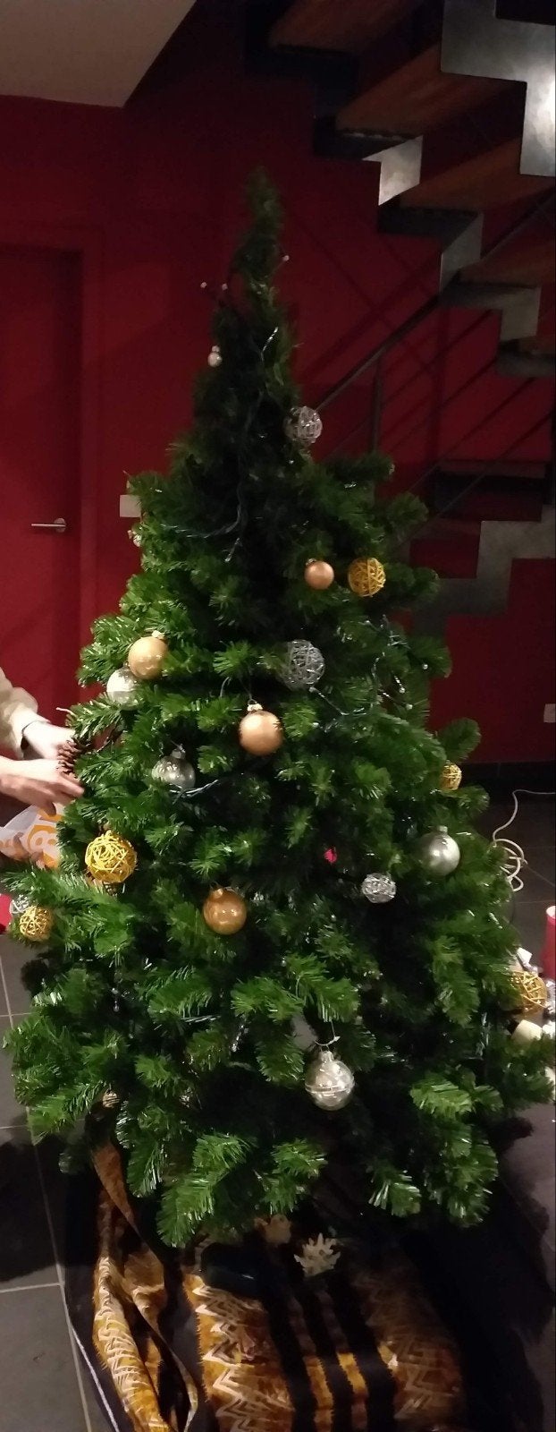 beau sapin de Noël en plastique, Divers, Noël, Enlèvement