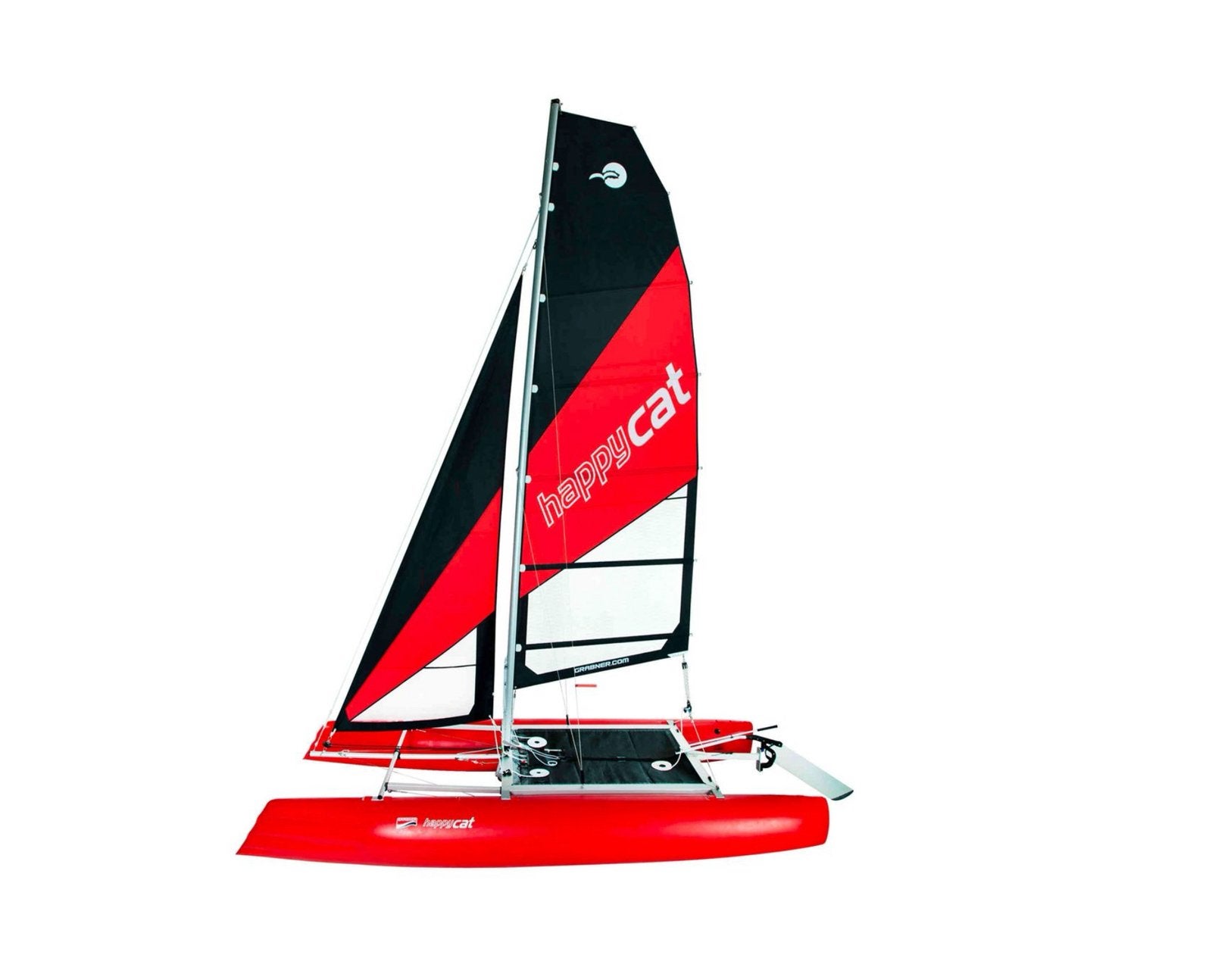 Catamaran happycat Evolution, Watersport en Boten, Catamarans, Zo goed als nieuw, Grabner, Overige modellen, Geen motor, 2.05 meter of meer