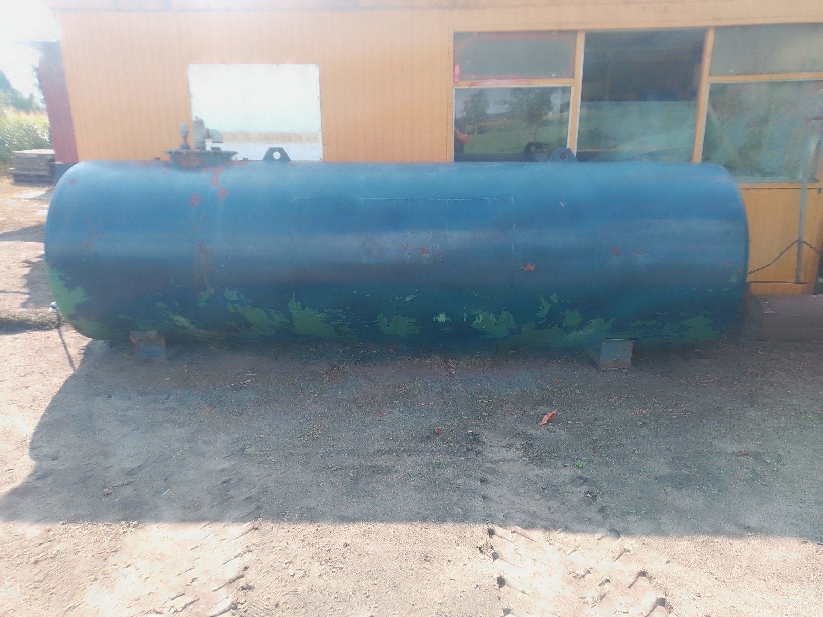 diesel tank 5000 l, Ophalen