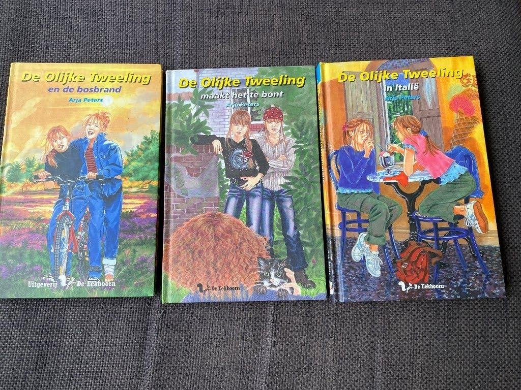 Leesboek jeugd: de olijke tweeling., Livres, Livres pour enfants | Jeunesse | Moins de 10 ans, Enlèvement, Utilisé, Arja Peters