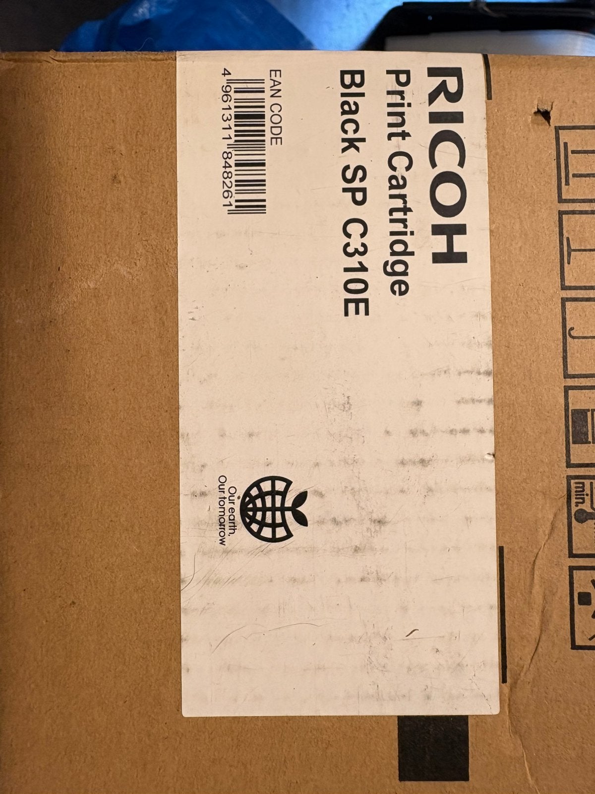 Cartouche Ricoh C310 E. Noire// Cash enlevement, Enlèvement, Comme neuf, Toner