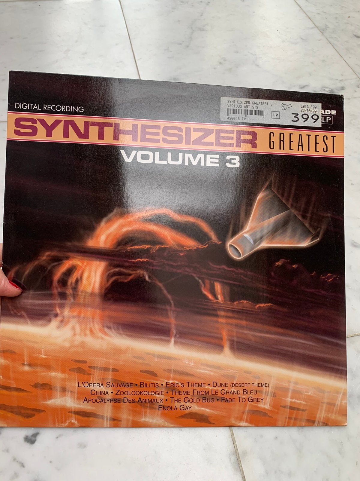 Vinyl - Synthesizer greatest volume 3, Ophalen
