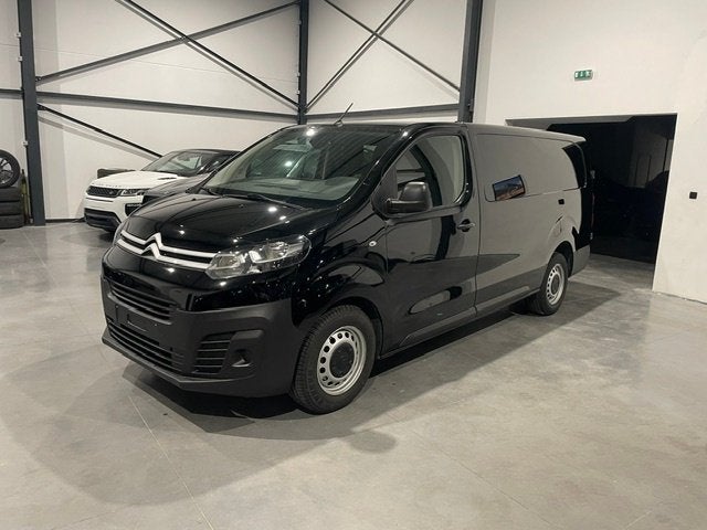 Citroen Jumpy 2.0HDi Automaat Dubbel Cabine met Garantie, 4 cilinders, Electronic Stability Program (ESP), Zwart, Bedrijf
