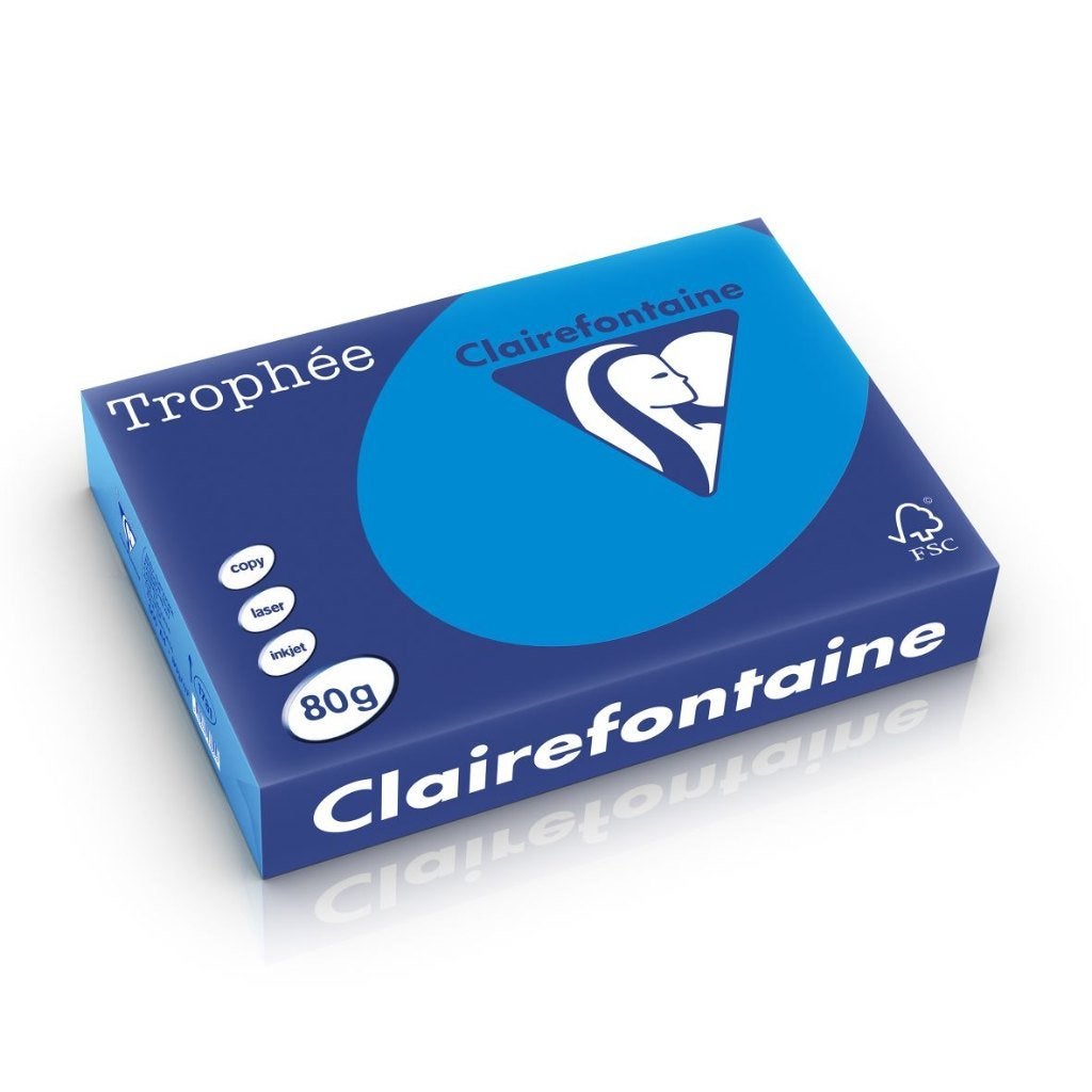 Papier Clairefontaine A4, 80 g, turquoise, 500 feuilles, Enlèvement ou Envoi, Neuf