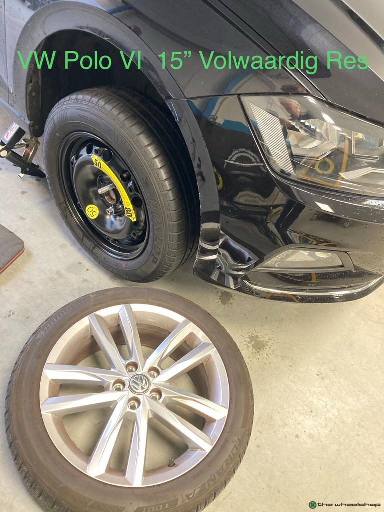 Reservewiel Thuiskomer VW Polo , Seat Ibiza , Skoda Fabia  1, Auto-onderdelen, Gebruikt, -, -, Banden en Velgen