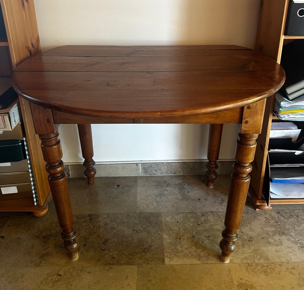 Antieke hangoortafel, dropleaf, Ophalen