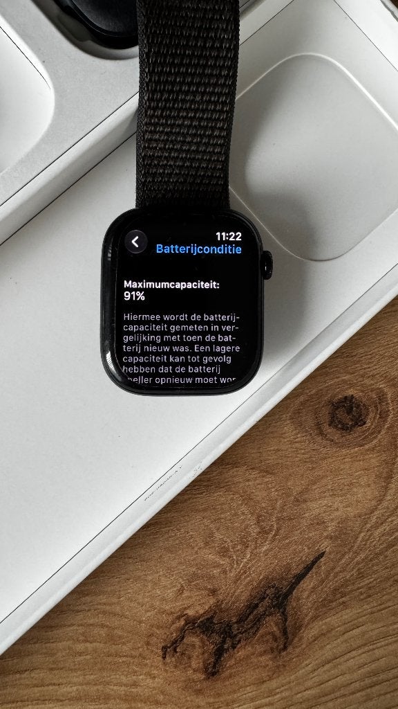 Apple Watch Series 10 GPS + 4G (Cellular) - 46mm, Zwart, Apple Watch, IOS, Ophalen of Verzenden