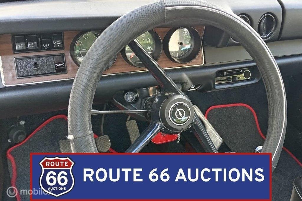 Opel Olympia A | 1968 | Route 66 Auctions, Auto's, Zwart, Bedrijf, Overige carrosserie, Opel