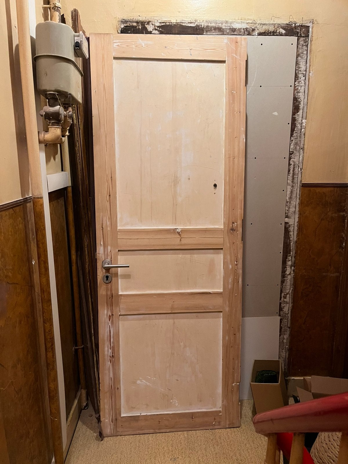 Porte d'entrée/Porte d'entrée/port d'entrée, Bricolage & Construction, Enlèvement, Comme neuf, Bois