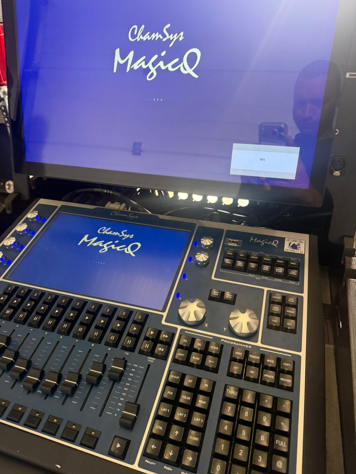 CHAMSYS MQ-80 + Case + Touchscreen, Audio, Tv en Foto, Professionele apparaten, Ophalen, Zo goed als nieuw