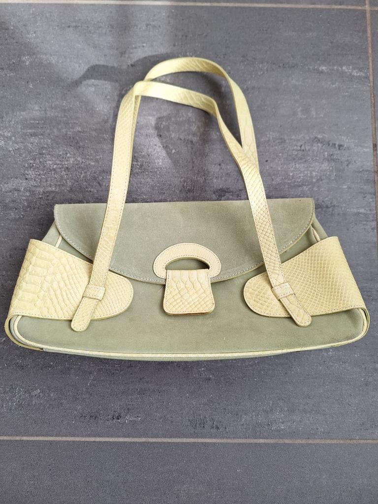 Volledig nieuwe groene handtas, Handtassen en Accessoires, Tassen | Damestassen, Ophalen, Nieuw, Groen, Handtas