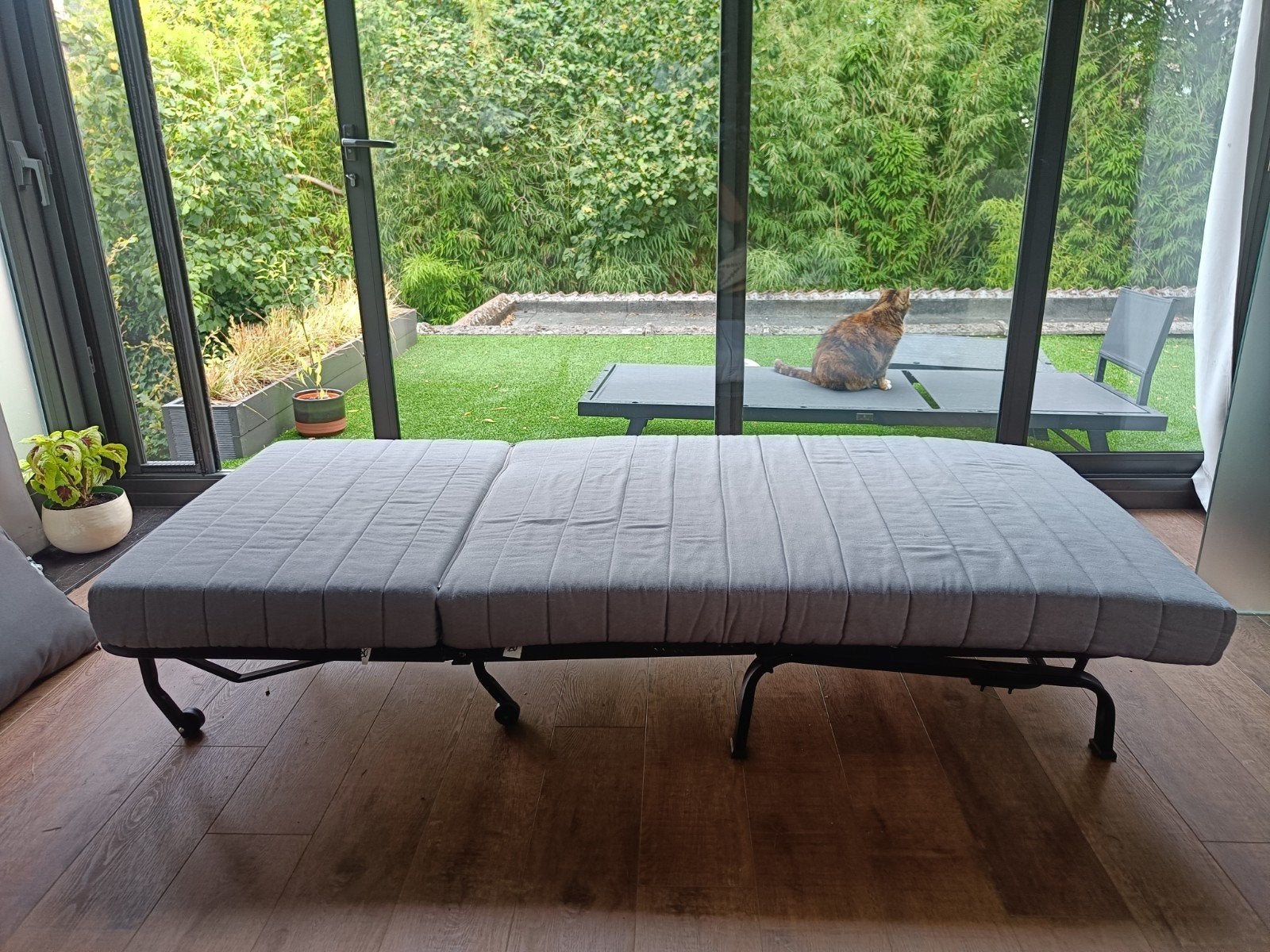 logeerbed, zetel, Ophalen