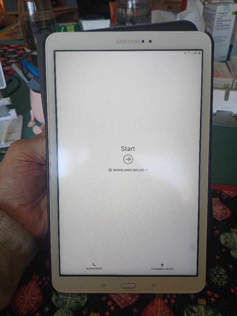 Samsung galaxy tab 1 tablet, Computers en Software, Android Tablets, Gebruikt, Wi-Fi en Mobiel internet, 32 GB, Usb-aansluiting