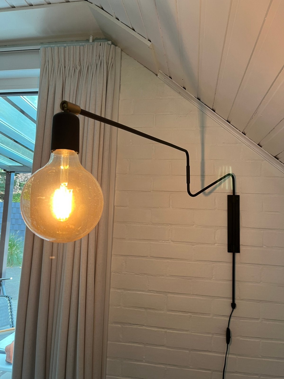 House doctor wandlamp swing, Ophalen of Verzenden, Gebruikt, Wandlamp