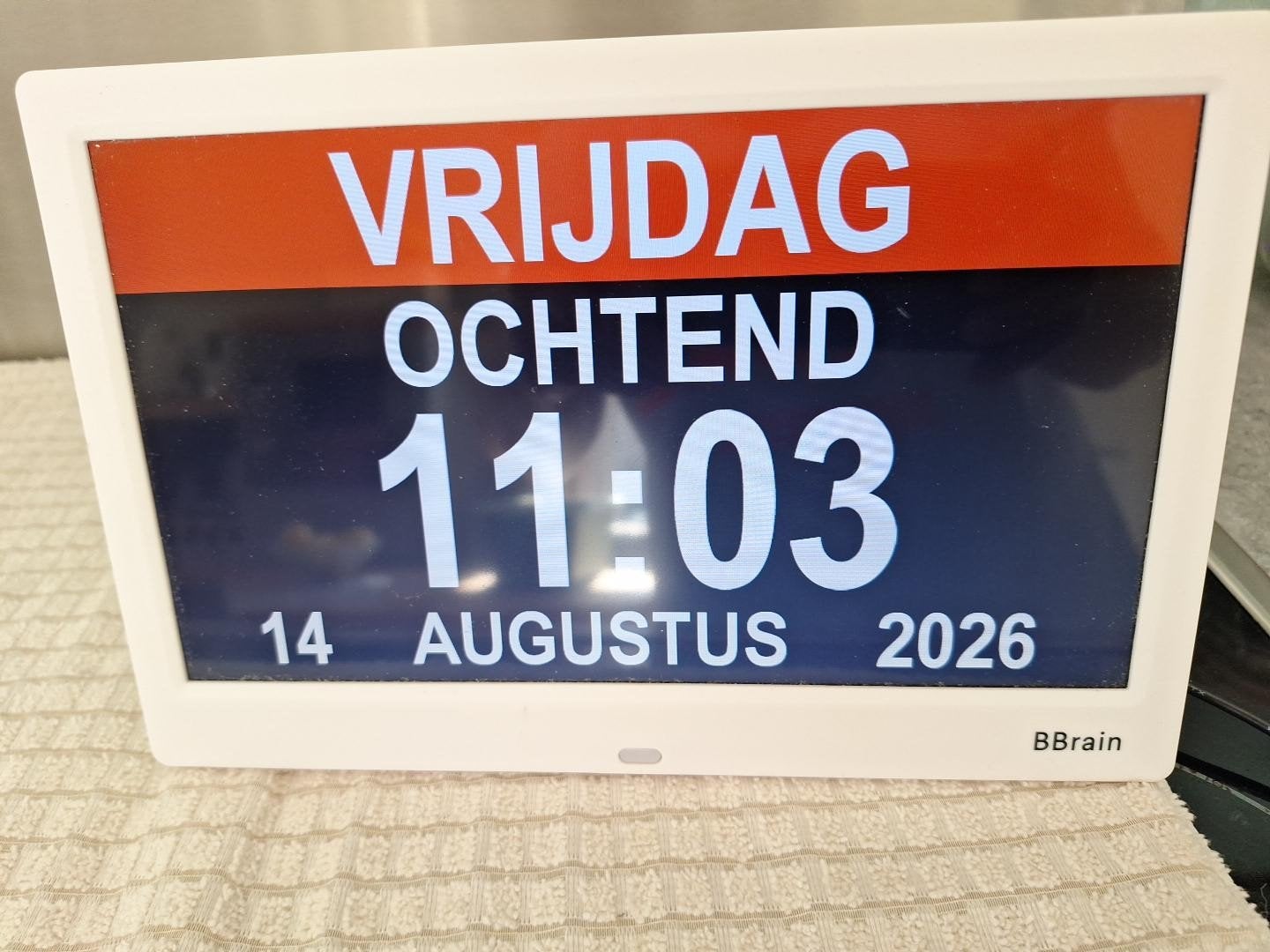 BBrain digitale kalenderklok – groot en duidelijk display, Diversen, Ophalen, Zo goed als nieuw