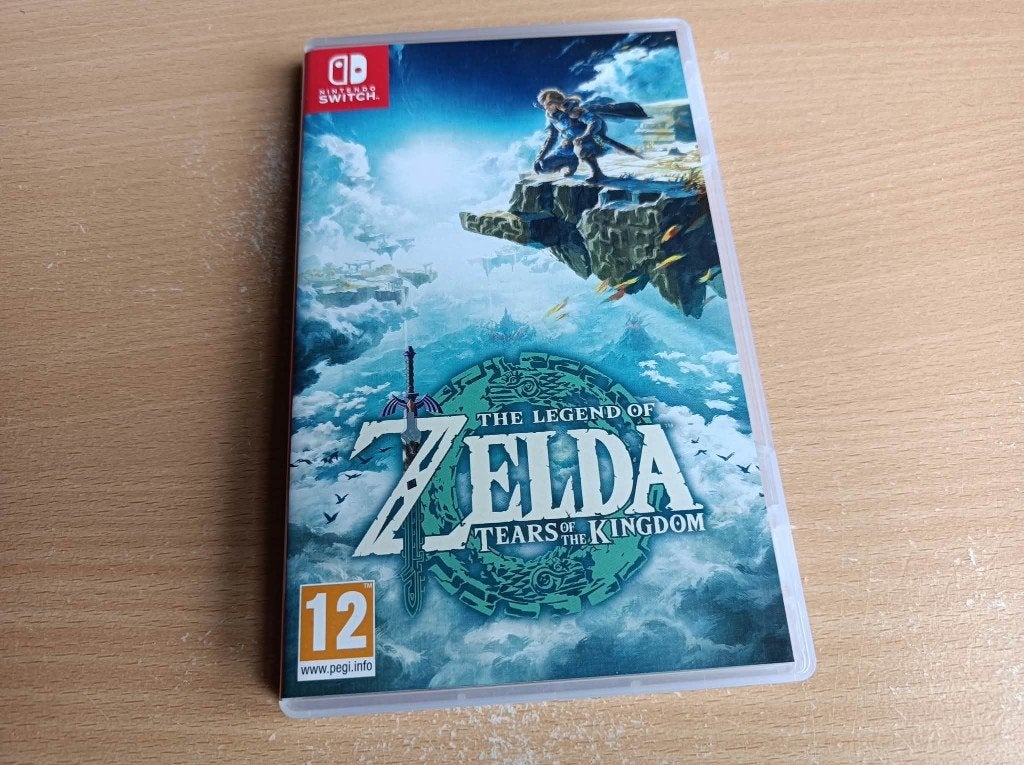 The Legend of Zelda Tears of the Kingdom Nintendo Switch, Gebruikt, 1 speler, Vanaf 12 jaar, Ophalen
