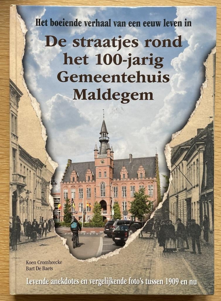 De straatjes rond het 100-jarig Gemeentehuis Maldegem, Ophalen of Verzenden