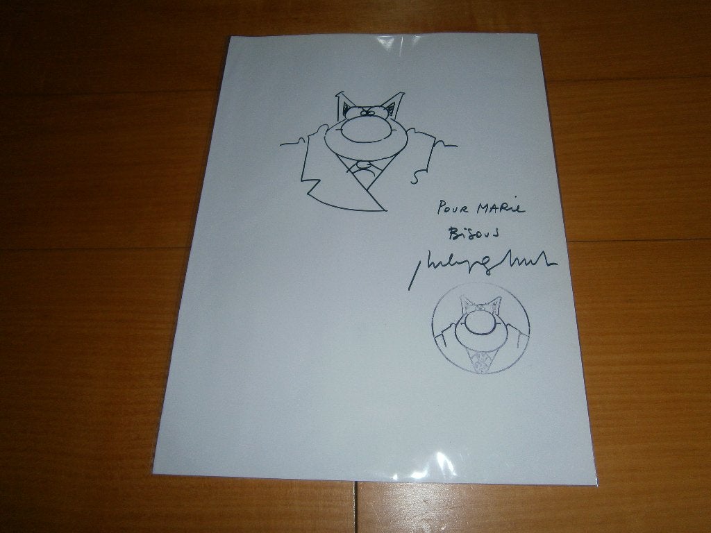 TINTIN DEDICACE, Livres, Envoi