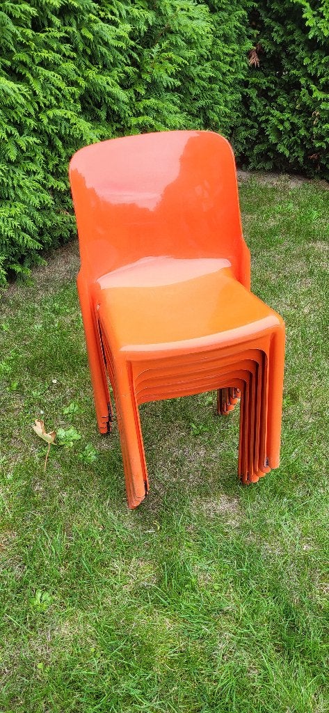 chaises vintage, Maison & Meubles, Design italien années 60, Autres couleurs, Synthétique, Enlèvement
