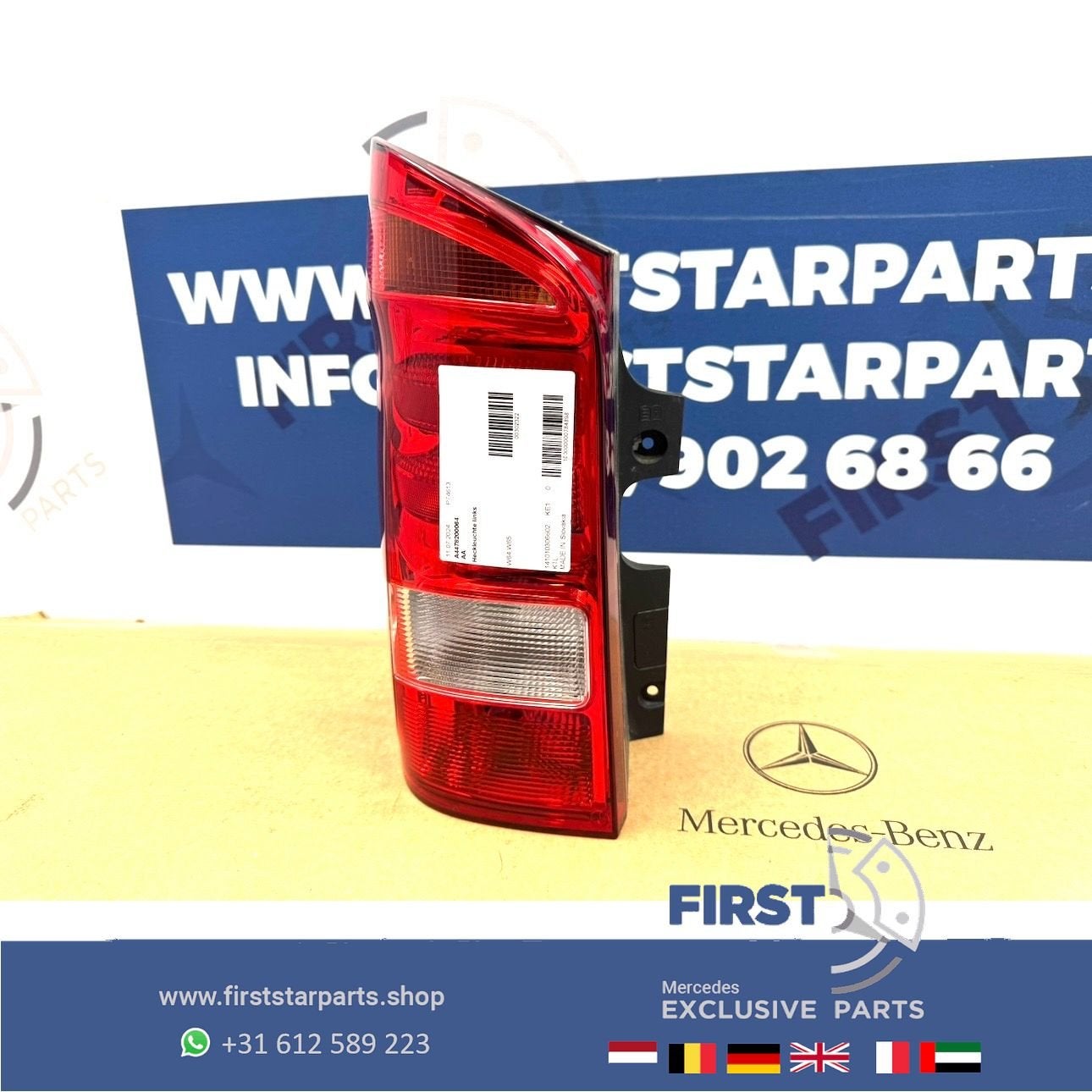 W447 ACHTERLICHT V KLASSE LINKS Mercedes VKlasse 2014-2024 O, Auto-onderdelen, Gebruikt, -, Ophalen of Verzenden, -