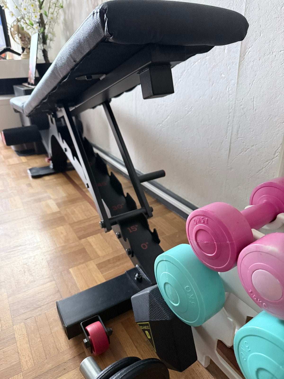 Sportbed + krachttraining, Ophalen of Verzenden, Zo goed als nieuw