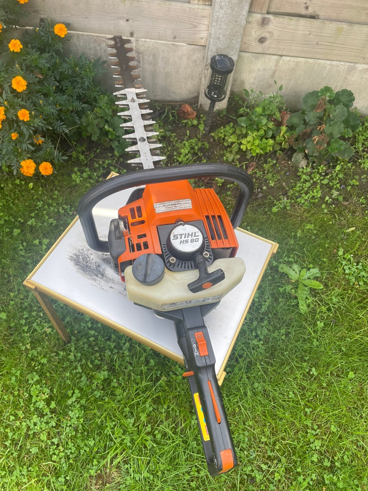 Stihl HS 80, Jardin & Terrasse, Enlèvement ou Envoi, Comme neuf