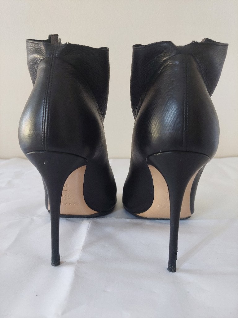 827C* Casadei - sexy shoes noires full cuir (38,5), Enlèvement ou Envoi, Chaussures à haut talons, Porté, Casadei