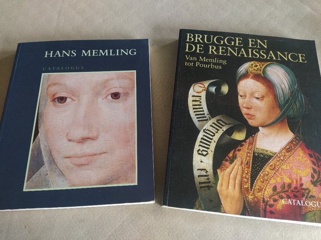 boek: Hans Memling+Van Memling tot Pourbus+Anonieme:catalogi, Livres, Enlèvement ou Envoi, Peinture et dessin