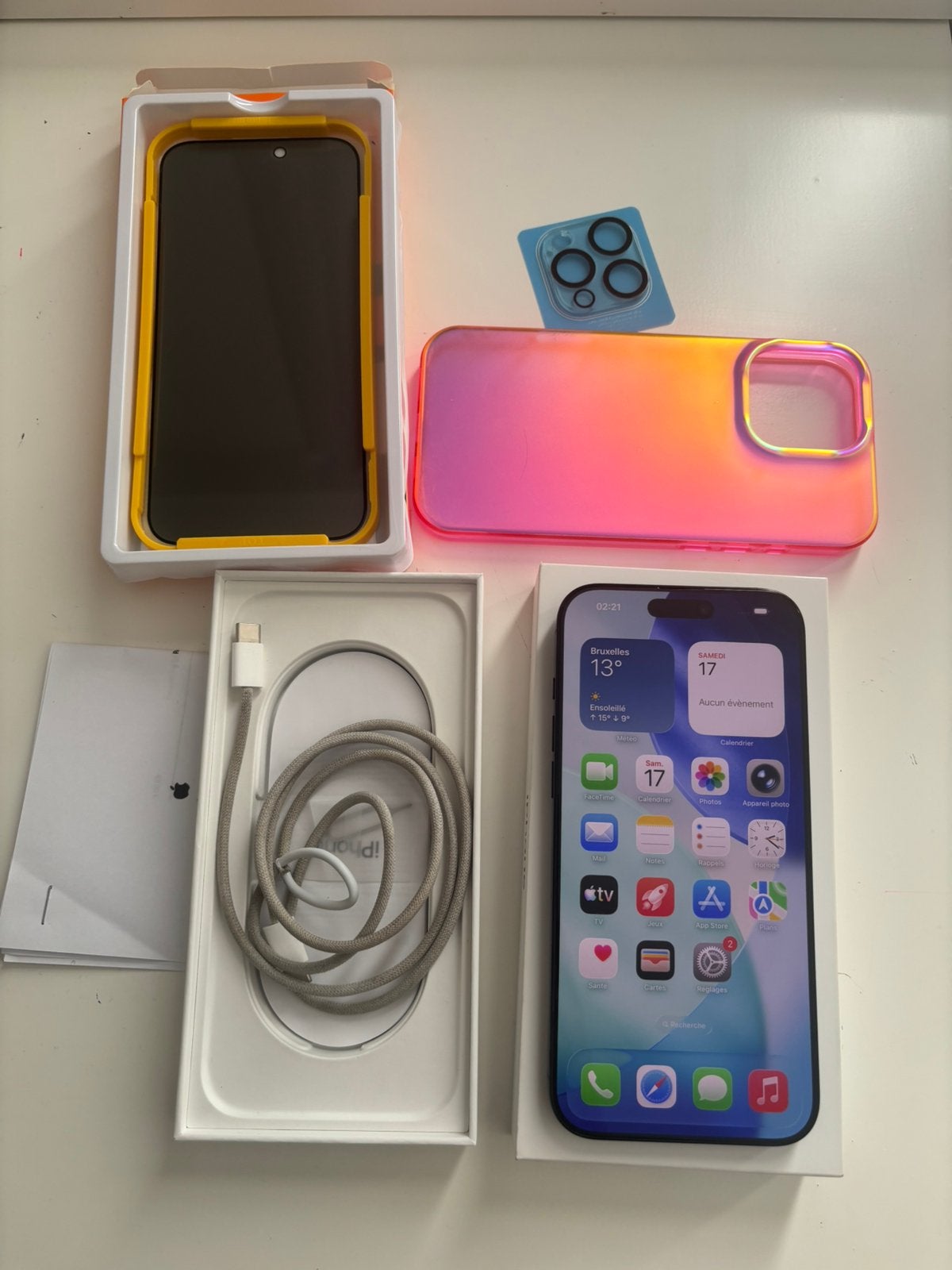 Iphone 16 Pro Max ( sous garantie), Télécoms, Enlèvement, Comme neuf, IPhone 16