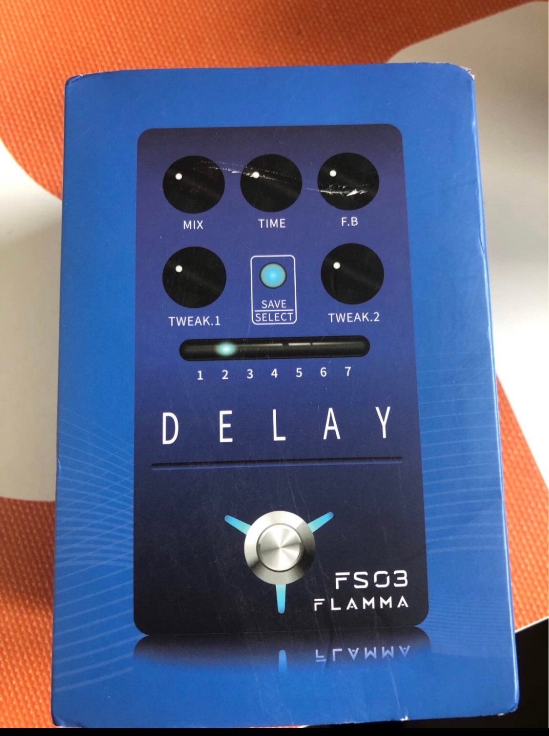 Flamma FS03 delay fx pedale, Muziek en Instrumenten, Effecten, Ophalen, Zo goed als nieuw