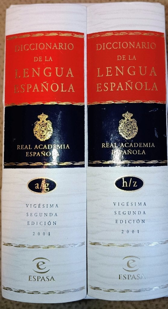 Diccionario de la lengua española. Woordenboek Spaans 22 ed, Boeken, Woordenboeken, Zo goed als nieuw, Spaans, Overige uitgevers