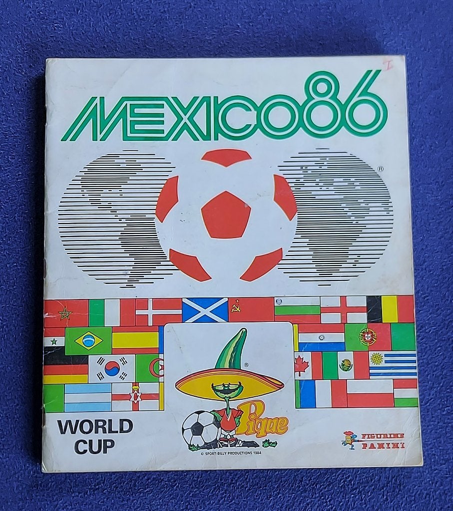 Panini sticker album voetbal ' WK Mexico 1986 ' -volledig-, Hobby en Vrije tijd, Stickers en Plaatjes, Ophalen of Verzenden, Gebruikt