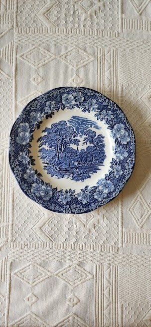 Old England Enoch Wedgwood Tunstall dessertborden, Antiek en Kunst, Ophalen of Verzenden