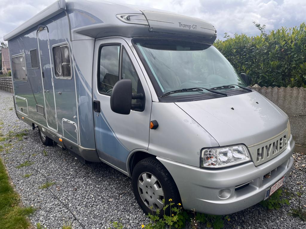 Hymer Tramp Gt, Caravans en Kamperen, Mobilhomes, Bedrijf, tot en met 4, Half-integraal, Hymer, Fiat, 6 tot 7 meter, Diesel, Handgeschakeld