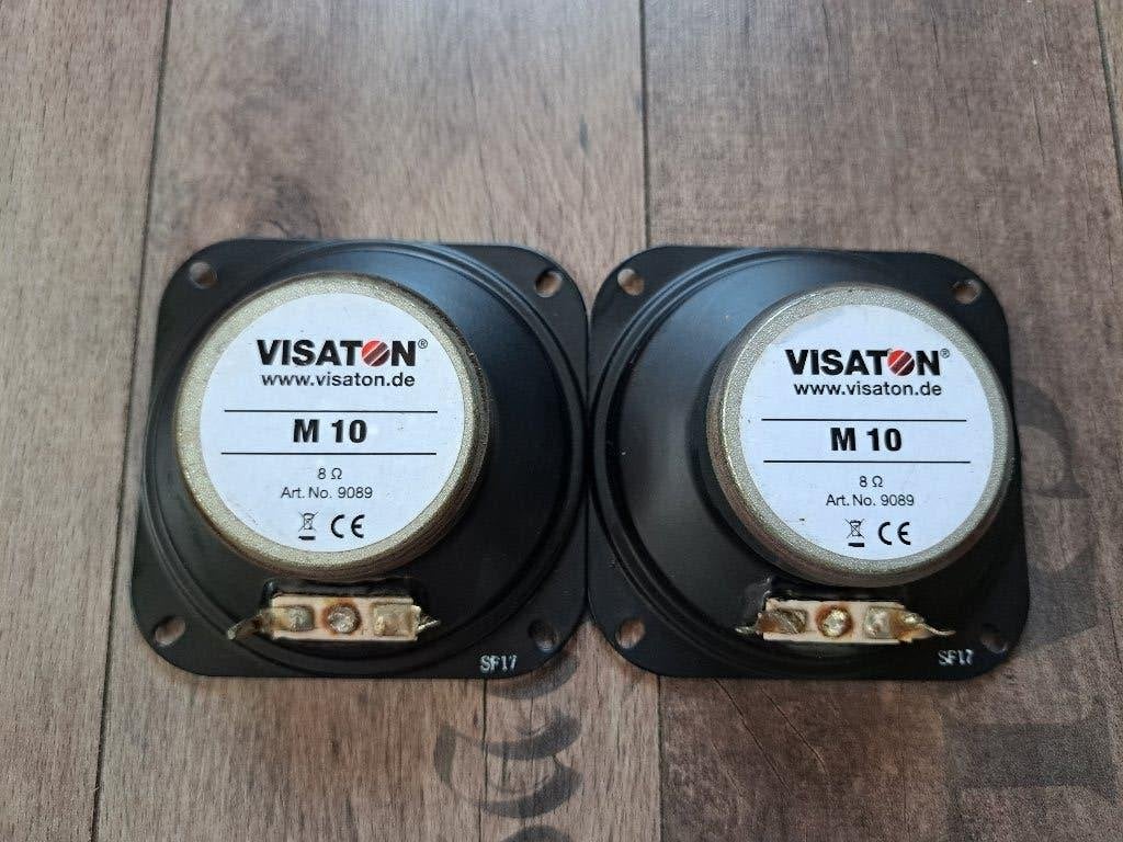 Visaton M10 8Ohm Speakers, Audio, Tv en Foto, Luidsprekerboxen, Overige merken, Ophalen of Verzenden, Zo goed als nieuw, 60 tot 120 watt