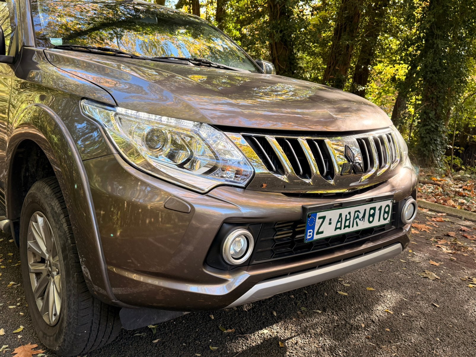 MITSUBISHI L200 – 2.4 DIESEL – EURO 6b – LICHTE VRACHT, Auto's, Automaat, 4 deurs, Euro 6, Leder