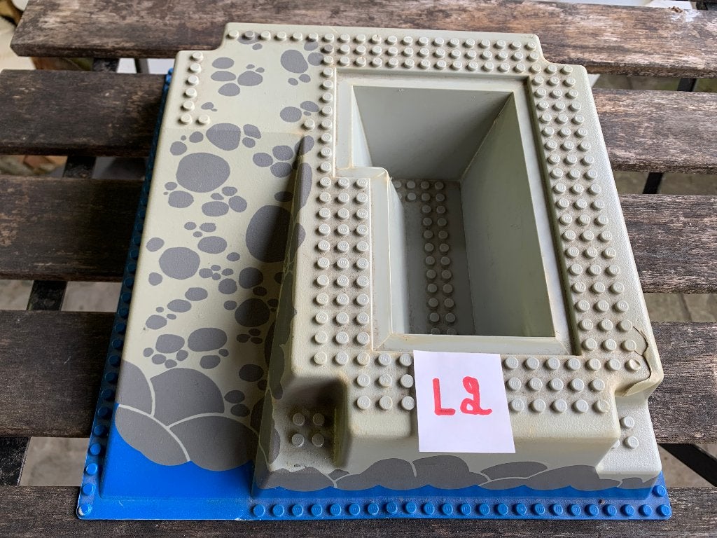 LEGO: L2: GRONDPLAAT VINTAGE, Gebruikt, Lego, Ophalen of Verzenden, Castle